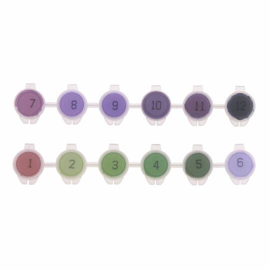 Cauldron Bats Paint-by-Number Gallery Mini Kit by Artist's Loft®
